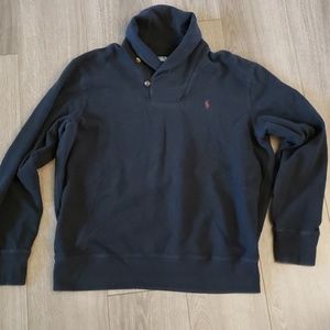 Polo by Ralph Lauren French Rib Shawl Neck Sweater